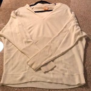 Beige Hoodie Sweater!!